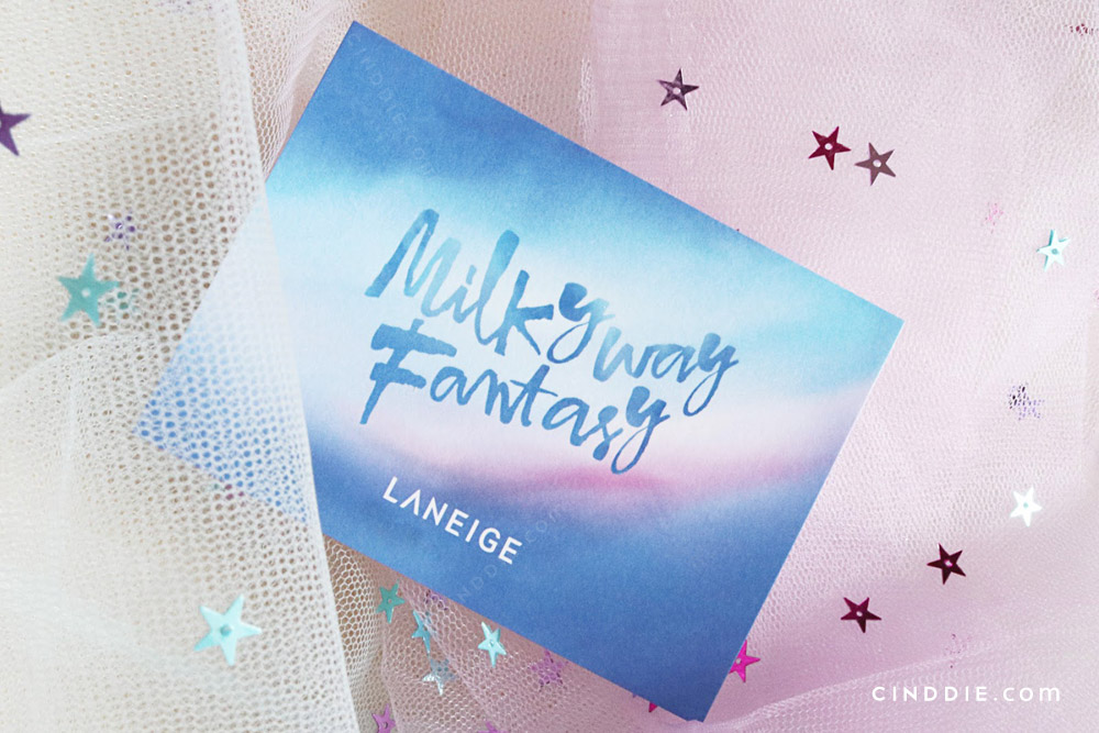 Laneige Milkyway Fantasy Collection Card