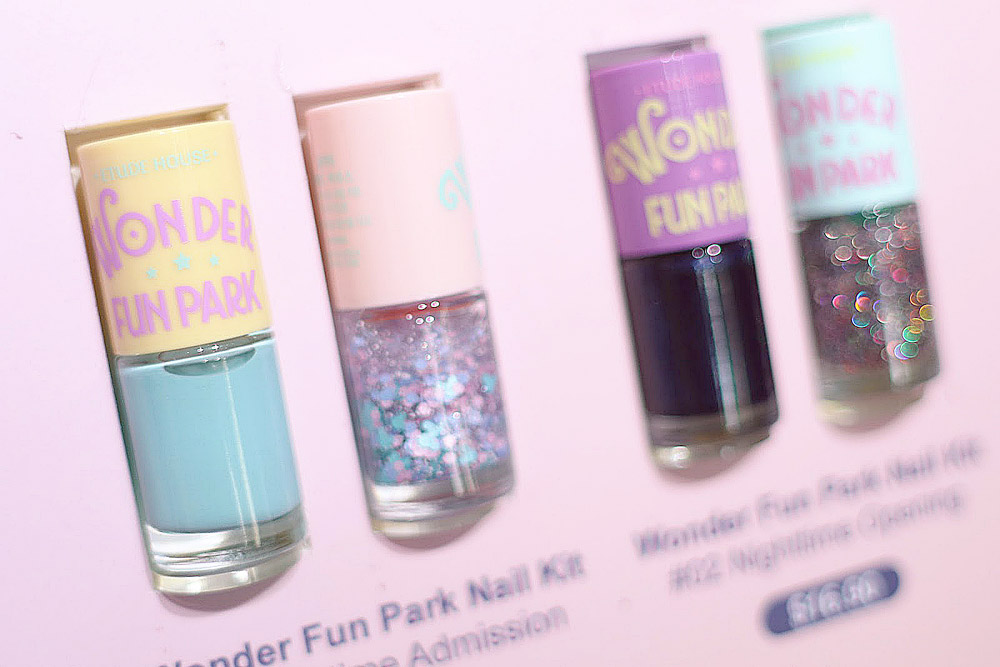 Etude House Wonder Fun Park Nail Kit $17.90 #1 and #2