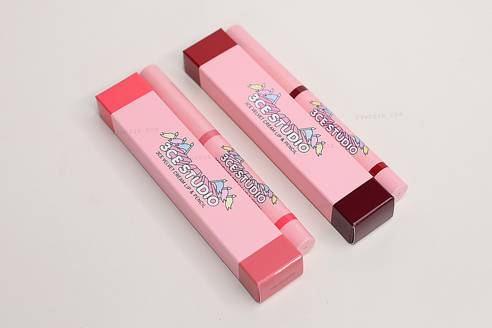 3CE Velvet Cream Lip & Pencil