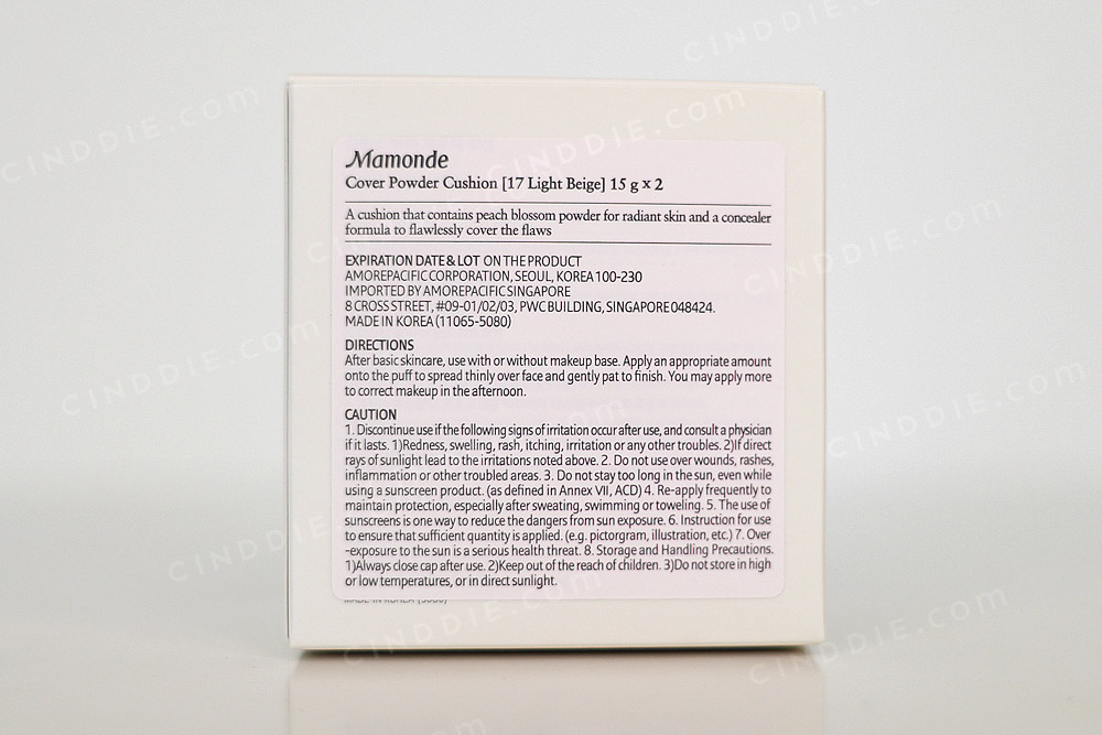 Mamonde Cover Powder Cushion