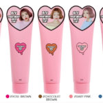 Image of 3ce treatment hair tint packaging all colors