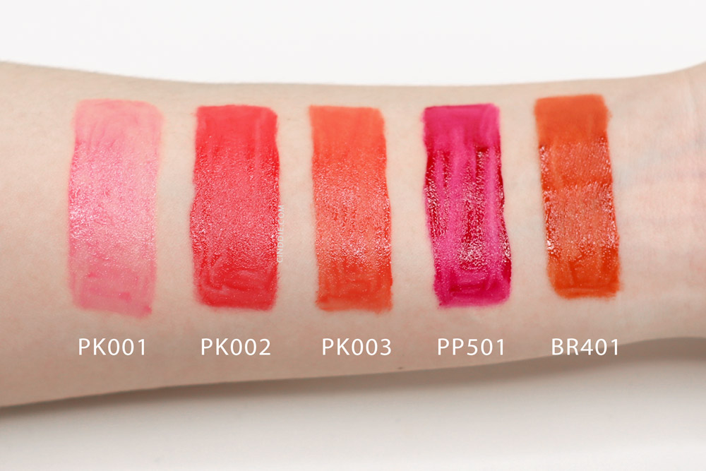 Image of Etude House Lip Rich Vivid Tints Swatch