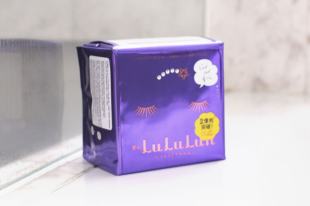 Lululun Face mask - blue - Deep Moisture