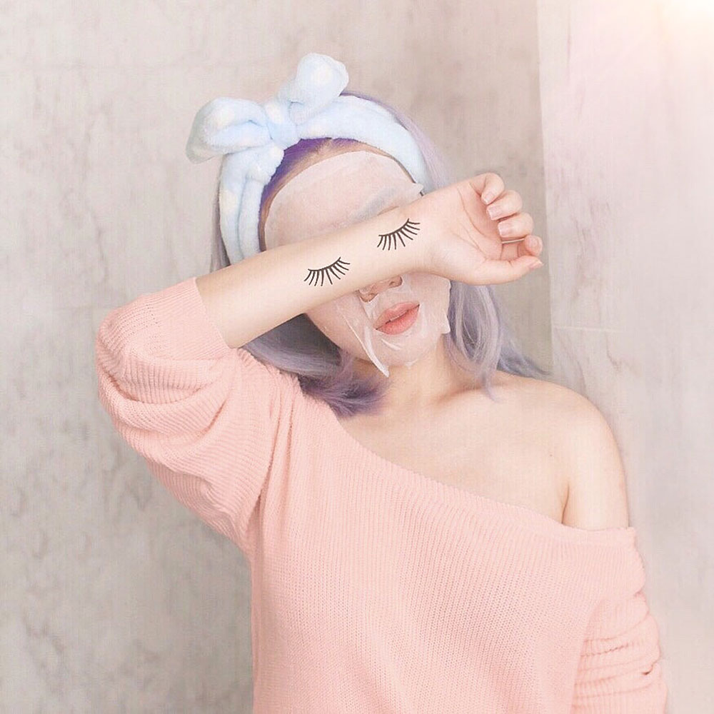 Image of Lululun Face mask on me