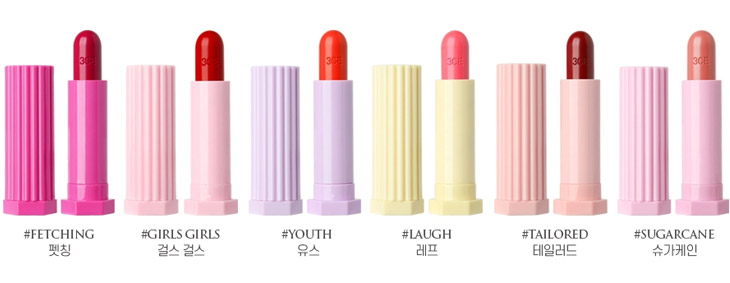 Image of 3CE Velvet Lipsticks - matte - 3CE Love Collection