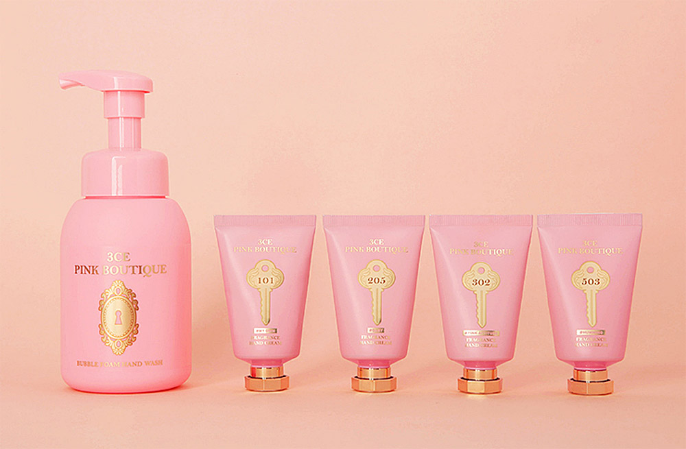 image of 3CE Pink Boutique Hand Collection