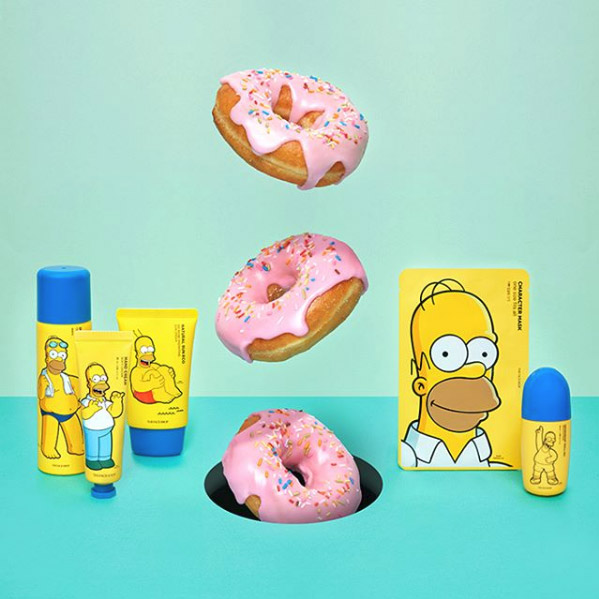 Image of HOMER The Face Shop X The Simpsons
