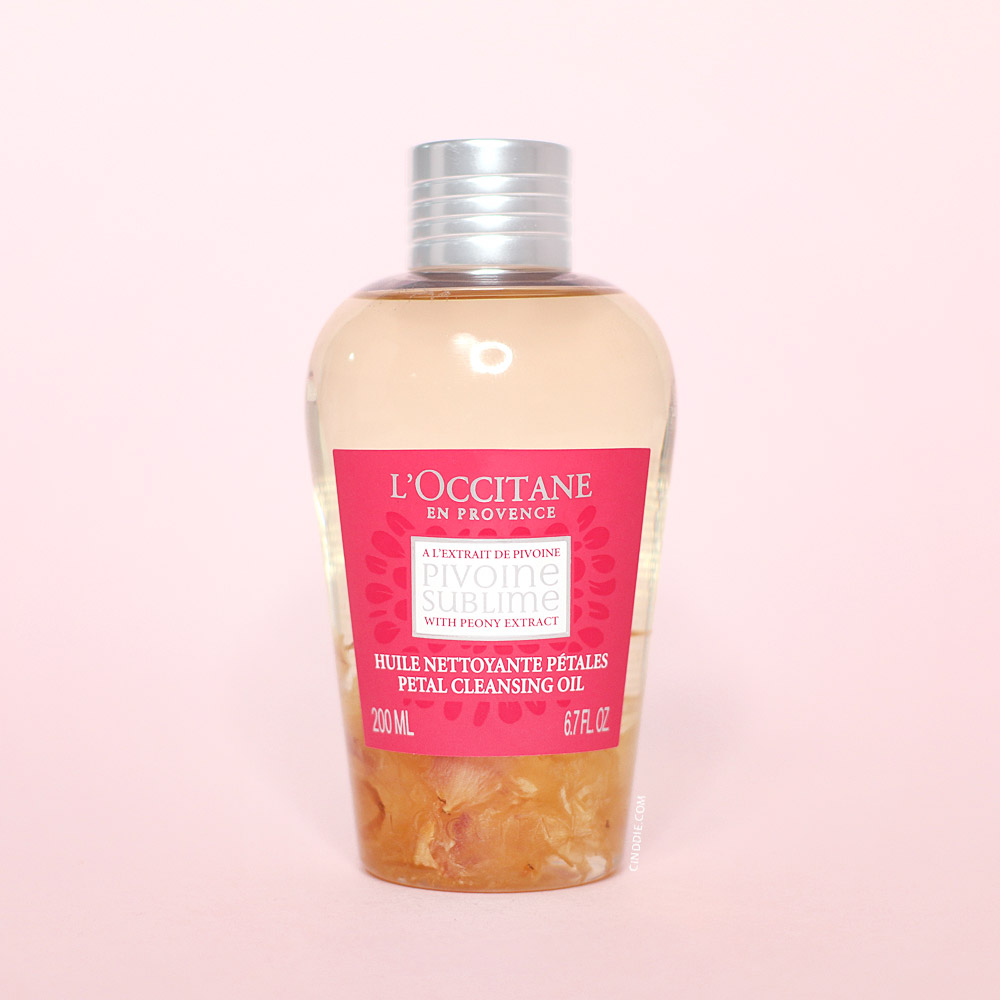 Image of Loccitane Peony Petal Cleansing Oil Review