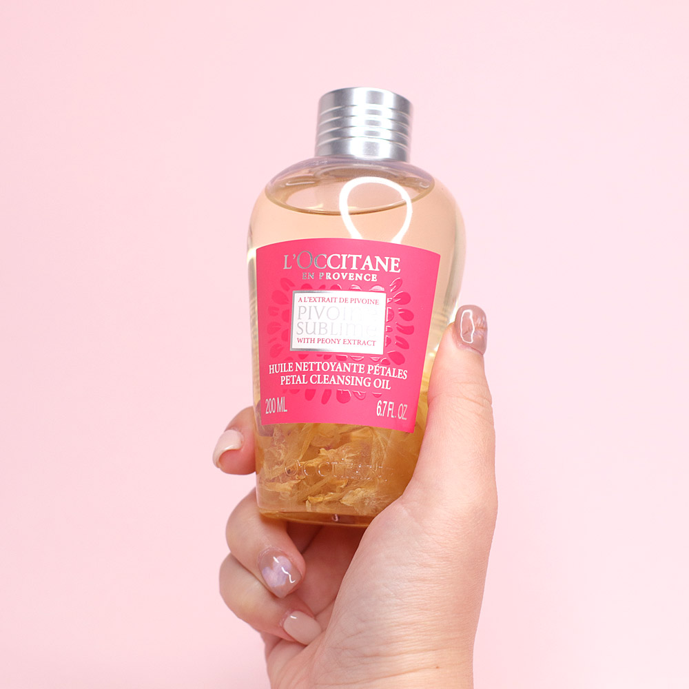 Image of Loccitane Peony Petal Cleansing Oil Review